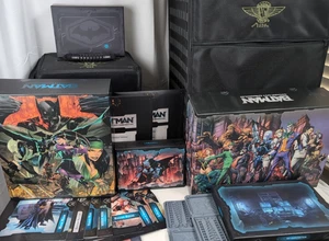 BATMAN GOTHAM CITY CHRONICLES Game W/ Expansions +Battle Foam Cases -Kickstarter - Picture 1 of 20