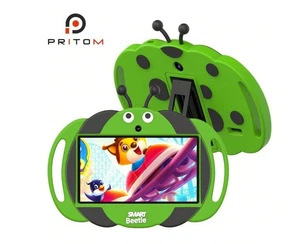 PRITOM 7 inch Kids Tablet PC Android Education 32GB Pad Dual Camera Quad Core  - Picture 1 of 7