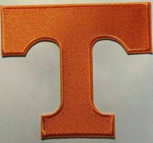 tennessee patch T VOLS patch VOLUNTEERS 5 1/8" wide LETTER T TEAM LOGO t patch - Bild 1 von 5
