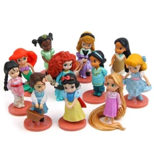 11Pcs Elsa Anna Moana PVC Model Toys Dis-ney Princess Figures Snow White Dolls - Picture 1 of 6