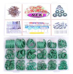 260pcs Green color O-RING for Car A/C o-ring seal A/C rubber o-ring seal box set - Picture 1 of 2