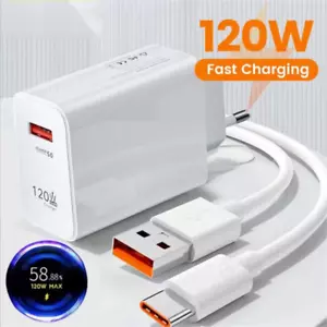 Caricabatterie per Xiaomi/Redmi 120W USB-C Caricatore con cavo 120w Turbo Charge - Bild 1 von 8