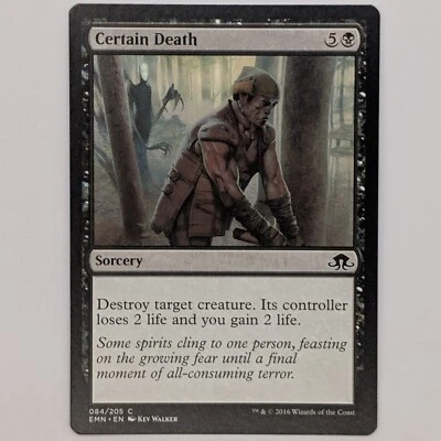 Certain Death - Eldritch Moon EMN Magic Card MTG - NM - Image 1 of 2