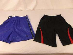 Children Youth Boys Vintage Nike Blue Shorts & Fila Sport Black Red Shorts 31033 - Picture 1 of 12