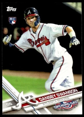 2017 TOPPS OPENING DAY ROOKIE Dansby Swanson R96 - Image 1 of 2