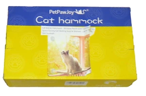PetPawJoy Katzenhängematte Fenster Sitzstange mit Saugnäpfen - Bild 1 von 1