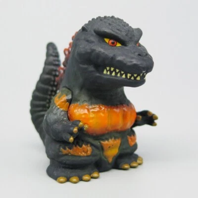 BURNING GODZILLA Sofubi Kaiju Finger Puppet Japanese Toy 5cm Tall - Image 1 of 3