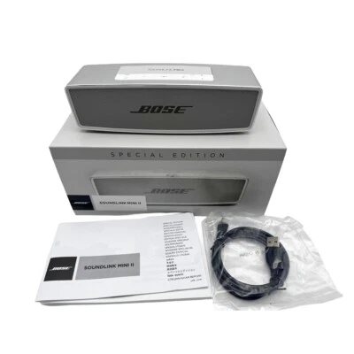 HOT   Bose SoundLink Mini II Portable Special Edition Bluetooth Speaker - Silver - Image 1 of 4