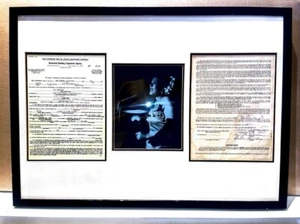 Selten & Original 1957 Billie Holiday AGVA Aufführungsvertrag signiert handsigniert - Bild 1 von 6