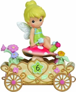 Precious Moments Disney Princess Birthday Train Tinkerbell Figurine Age 6 New - Picture 1 of 1