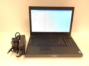 DELL Precision M4800 i7 2.90Ghz 4th Gen 15.6" Laptop w/16GB,DVDRW,Battery WORKS - Picture 1 of 18