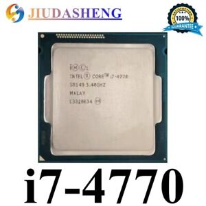 Intel Core i7-4770 3.40GHz SR149 Quad-Core LGA 1150 CPU Processor 8 threads 84W