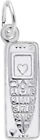 Sterling Silver Cell Phone Charm by Rembrandt