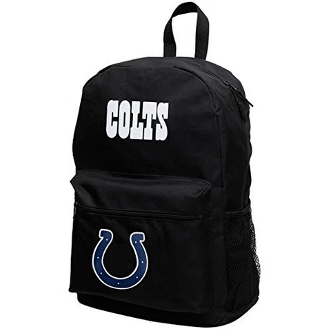 NFL Officially Licensed Sprint Black Backpack (Indianapolis Colts) Cover