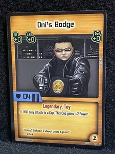 Cyberpunk 2020 CCG rare - # 102 Oni's Badge - Picture 1 of 1