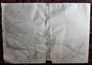 1914 25" to 1 mile Portobello Ordnance Survey OS Antique Map Edinburgh Scotland - Picture 1 of 14