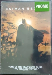 Batman Begins (DVD, 2005, Widescreen, PG-13) Rare Promo Copy Brand New Sealed - Picture 1 of 6