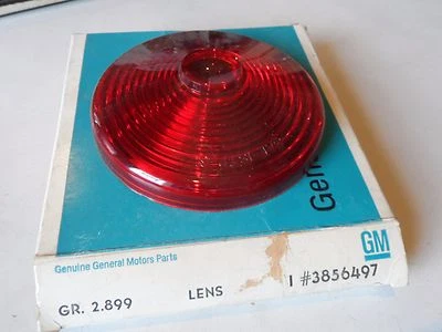 NOS 67-69 Chevy Truck Directional Turn Signal Lens Tilt 3856497 Hot Rod 02BA5 - Image 1 of 3