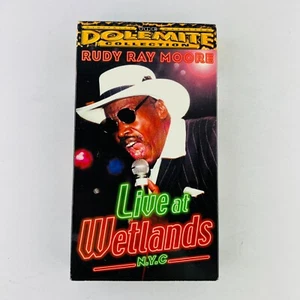 Rudy Ray Moore - Live at Wetlands VHS Video Tape - Picture 1 of 2