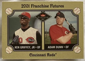 Ken Griffey Jr. / Adam Dunn 2001 Fleer Platinum Franchise Futures #469 Reds QTY - Picture 1 of 1