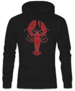 Lobster I Hoodie Sweatshirt Fisher Gone fishing Bone Fish Sea Redneck Hillbilly - Picture 1 of 1
