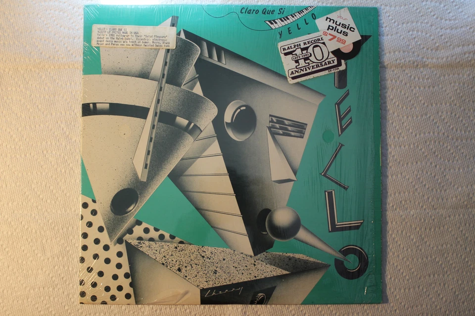 Yello ‎– Claro Que Si US Ralph LP shrink 1981 synth pop Foto 1 de 1
