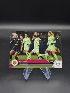 Topps Now UWCL 2024-25 - #013 Vicky Lopez FC Barcelona - Bild 1 von 2
