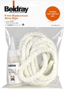 Beldray Replacement Stove Rope 2.5m x 6mm, Fire Proof Stove Sope - Picture 1 of 2