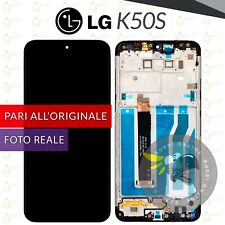 DISPLAY LG K50S LMX540 X540 SCHERMO LCD FRAME TOUCH SCREEN PARI A ORIGINALE