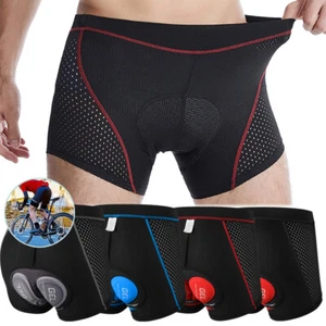 5D Gel Pad Cycling Shorts Men Downhill Underwear MTB Mountain Bike Shorts Pants - Picture 1 of 21