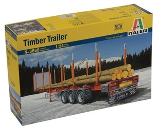 ITALERI - Modello di rimorchio per tronchi 3 assi da assemblare e verniciare ... - Foto 1 di 6