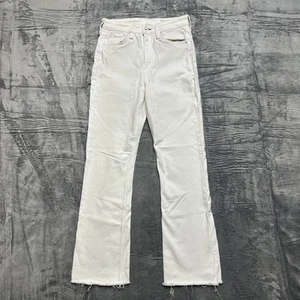 Rag & Bone Nina High Rise Ankle Flare Jeans Women's Size 26 White - Picture 1 of 9