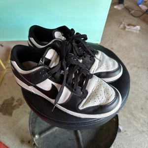 Nike Dunk Low Panda Damengröße 8,5 schwarz weiß DD1503-101 (sehr guter Zustand) - Bild 1 von 7