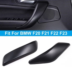 Door Panel Handles Cover Trim Matte Black Fit For BMW F20 F21 F22 F23 2014-2018 - Picture 1 of 12