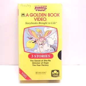 Golden Book - Princess Of Power: 3 She-Ra Stories (VHS, 1985) He-man series - Picture 1 of 7