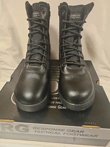 Response Gear by TOFC RG Tactical Herren Stiefel Gr. 13 #1061 Reißverschluss & Schnürung schwarz - Bild 1 von 5