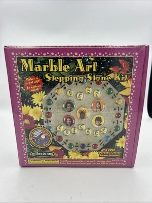 Milestones Marble Art Stepping Stone Kit NEW SEALED - Image 1 of 4