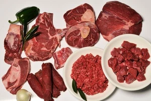 Fleischpaket Rindfleisch vom Bauern 6,25 kg artgerecht und lecker für € 16,90/kg - Bild 1 von 1