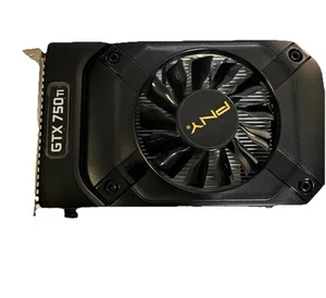PNY GeForce GTX 750 TI 2GB DDR5 2x DVI 1x Mini-HDMI VCGGTX750T2XPB GPU - Picture 1 of 2