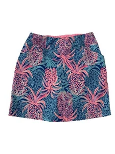 Lilly Pulitzer 4 Luxletic TROPIC DOWN LOW MONICA SKORT Golf Active 17" - Picture 1 of 11