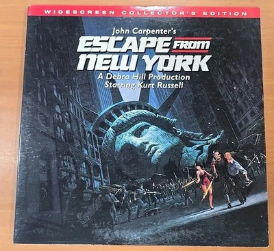 John Carpenter's Escape From New York Laserdisc Widescreen Collector's Edition - Image 1 of 4