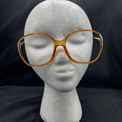 Gafas de sol Christian Dior 2299 31 ámbar de gran tamaño mariposa marcos 57-17 130 Foto 1 de 4