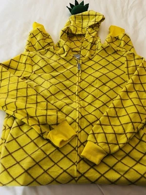 Funziez! Macacão pijama adulto unissex abacaxi peça única tamanho pequeno - Imagem 1 de 4