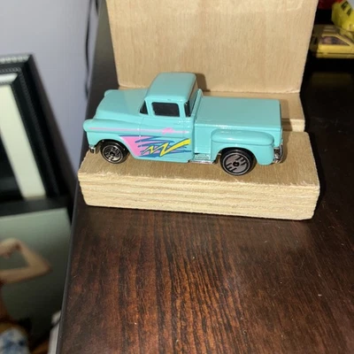 Camioneta pickup Hot Wheels 1991 vintage estilo retro años 90 Foto 1 de 4