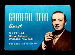 Grateful Dead Backstage Pass New York Nassau NY 3/24/94 3/24/1994 Peter Lorre GD - Picture 1 of 12