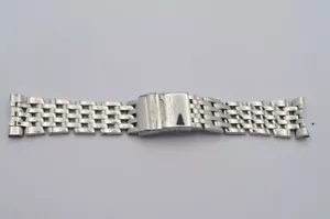 PULSERA PILOTO BREITLING NAVITIMER 22MM 421A ACERO NAVITIMER BONITA EXCELENTE VINTAGE - Imagen 1 de 4