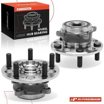 Conjunto de buje de cojinete de rueda trasero L & R A-Premium 2x para Acura RLX 2014 2016-2020 AWD Foto 1 de 4