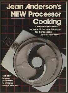 NEW Food PROCESSOR Cookbook Jean Anderson Nice Clean 1st ptg Revised Edition - Picture 1 of 4