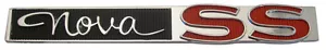 Glove Box Door Emblem 1963 1964 Nova SS Chevy II - Picture 1 of 4