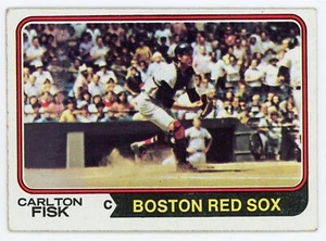 1974 Topps Carlton Fisk #105 Red Sox Sehr guter Zustand - Bild 1 von 1